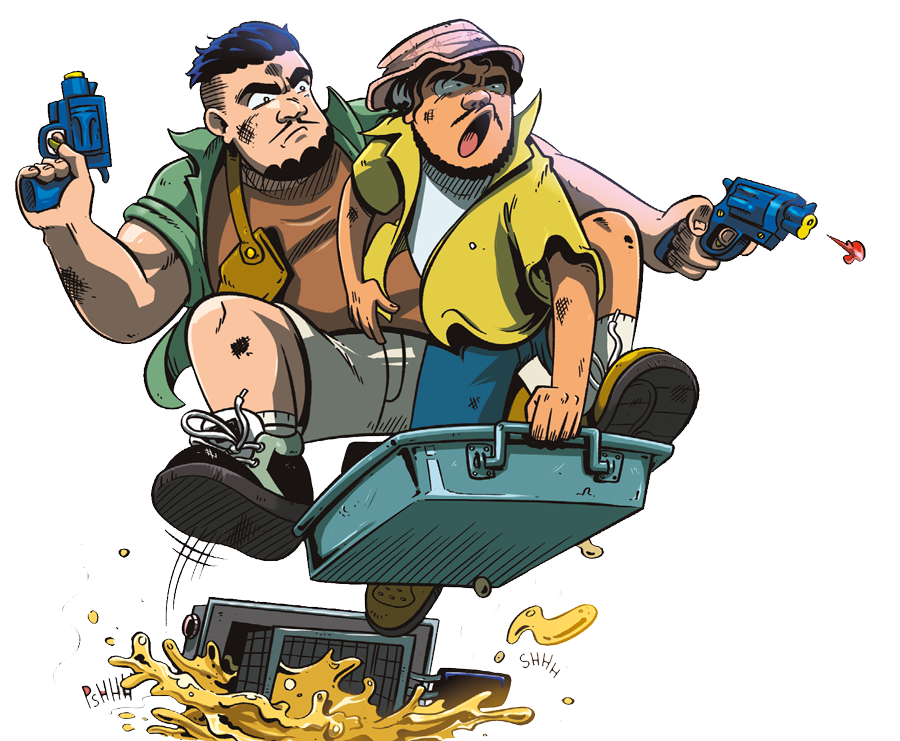 Adem et Bilal illustration